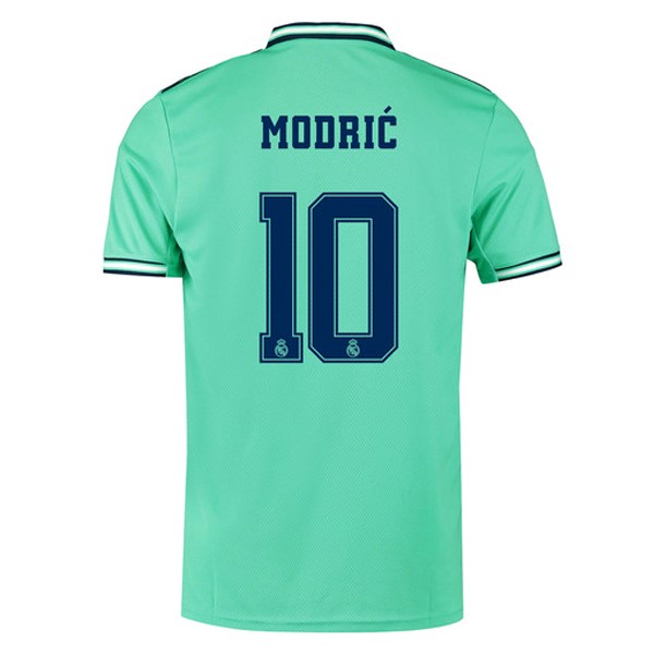 Maillot Football Real Madrid NO.10 Modric Third 2019-20 Vert